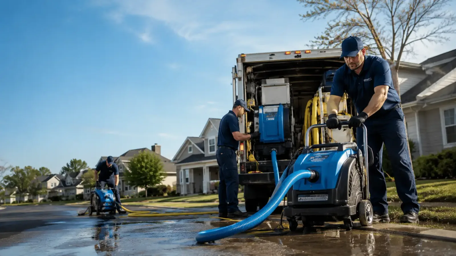 Flood Damage Cleanup in Noble, OK